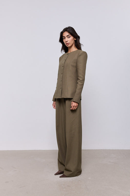 Cotton Mix Trousers