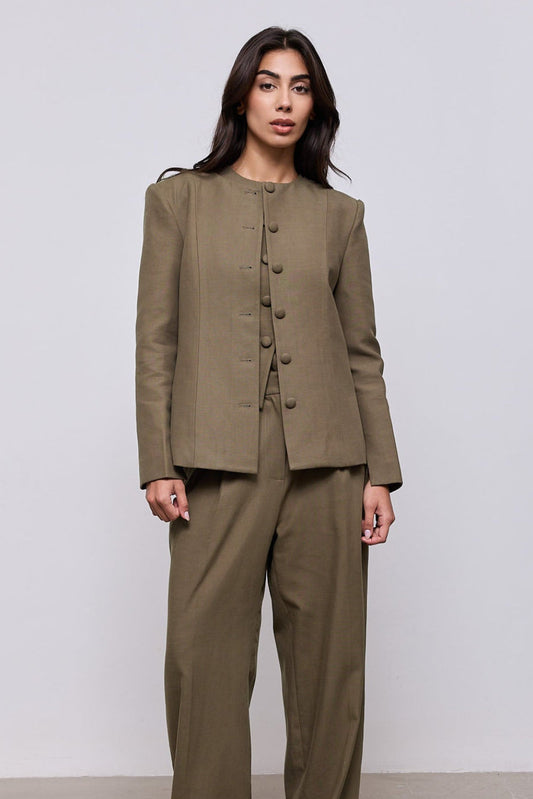 Cotton Mix Trousers