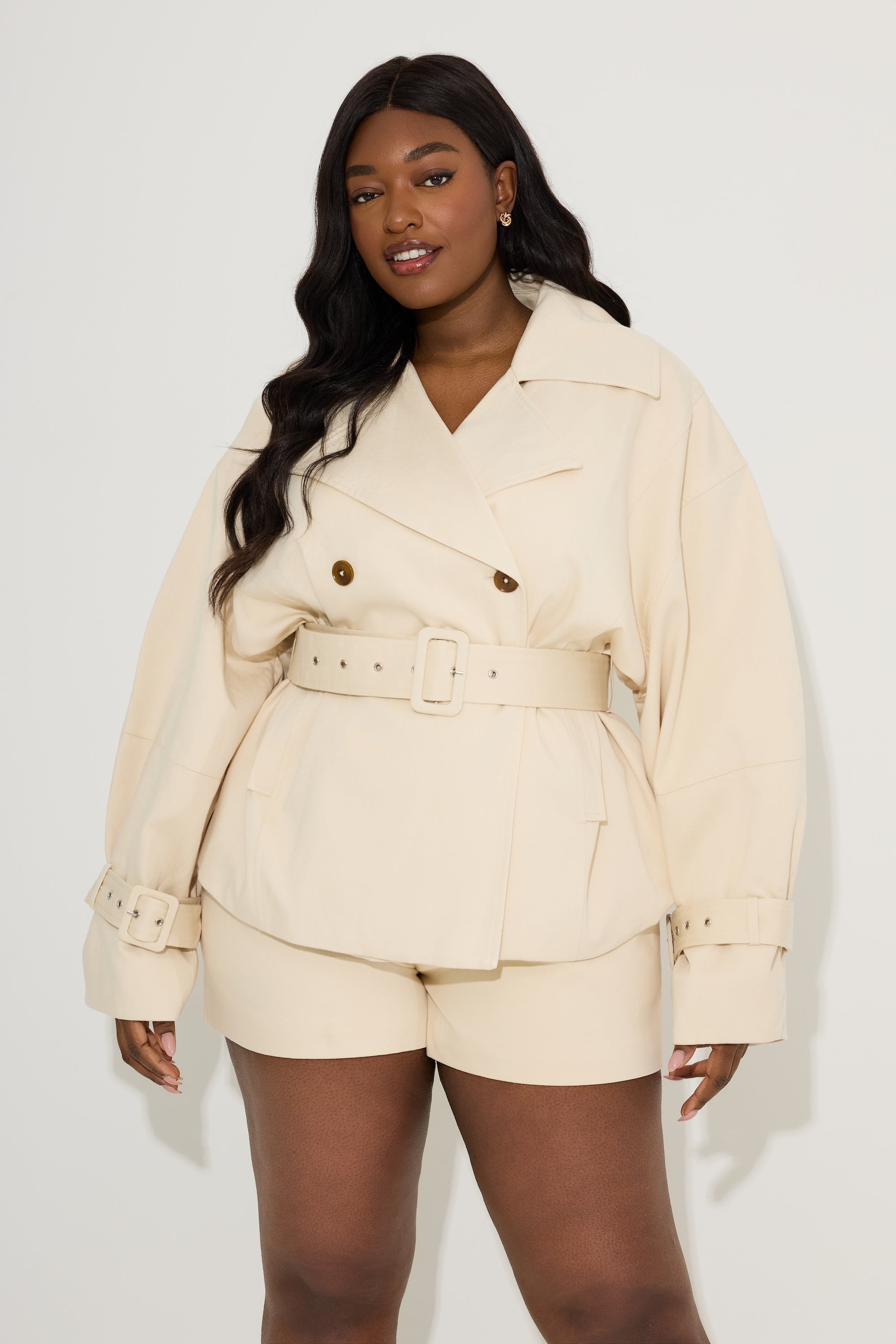 Cotton Mix Trench Jacket – Odd Muse