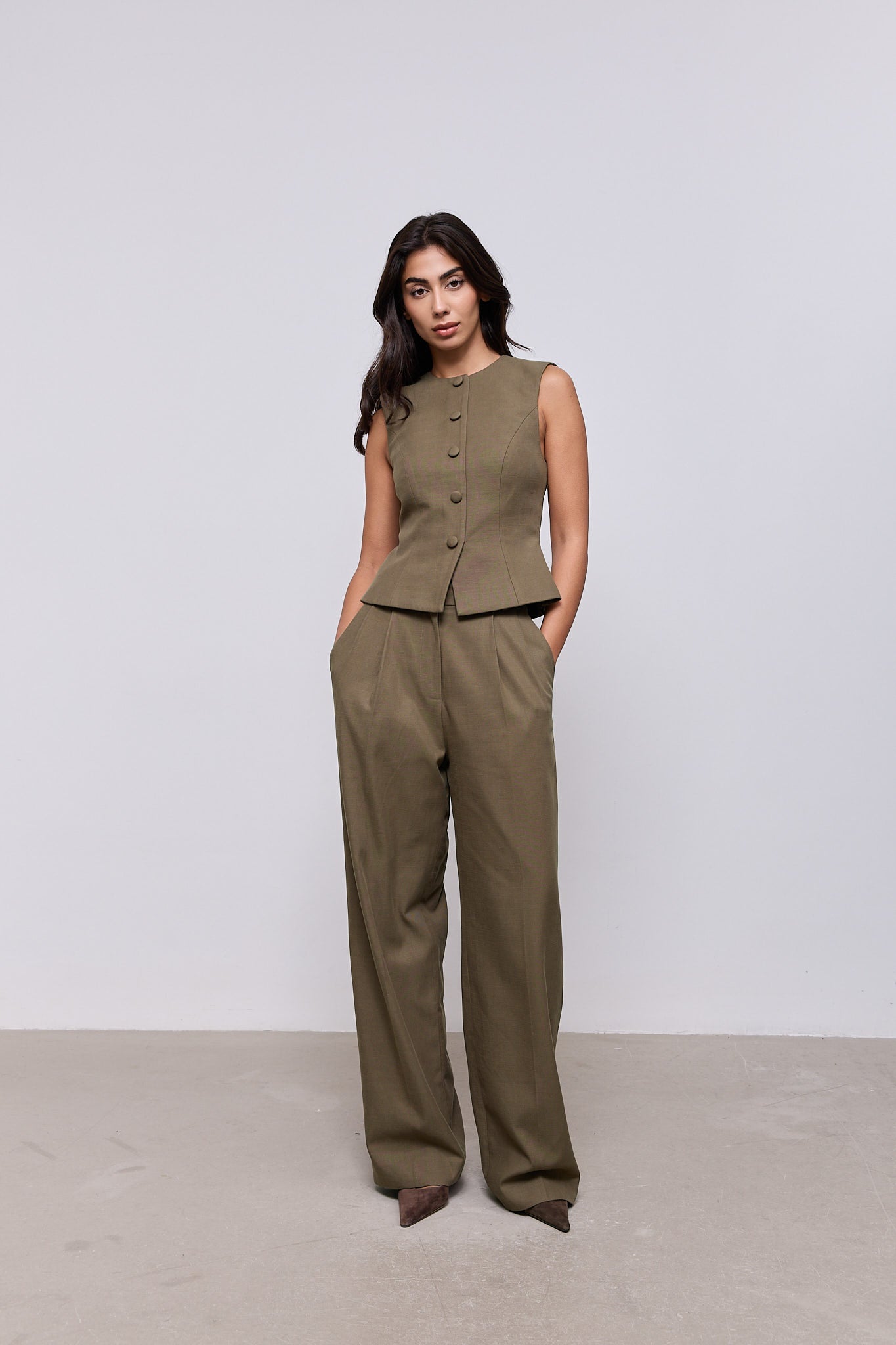 Cotton Mix Trousers