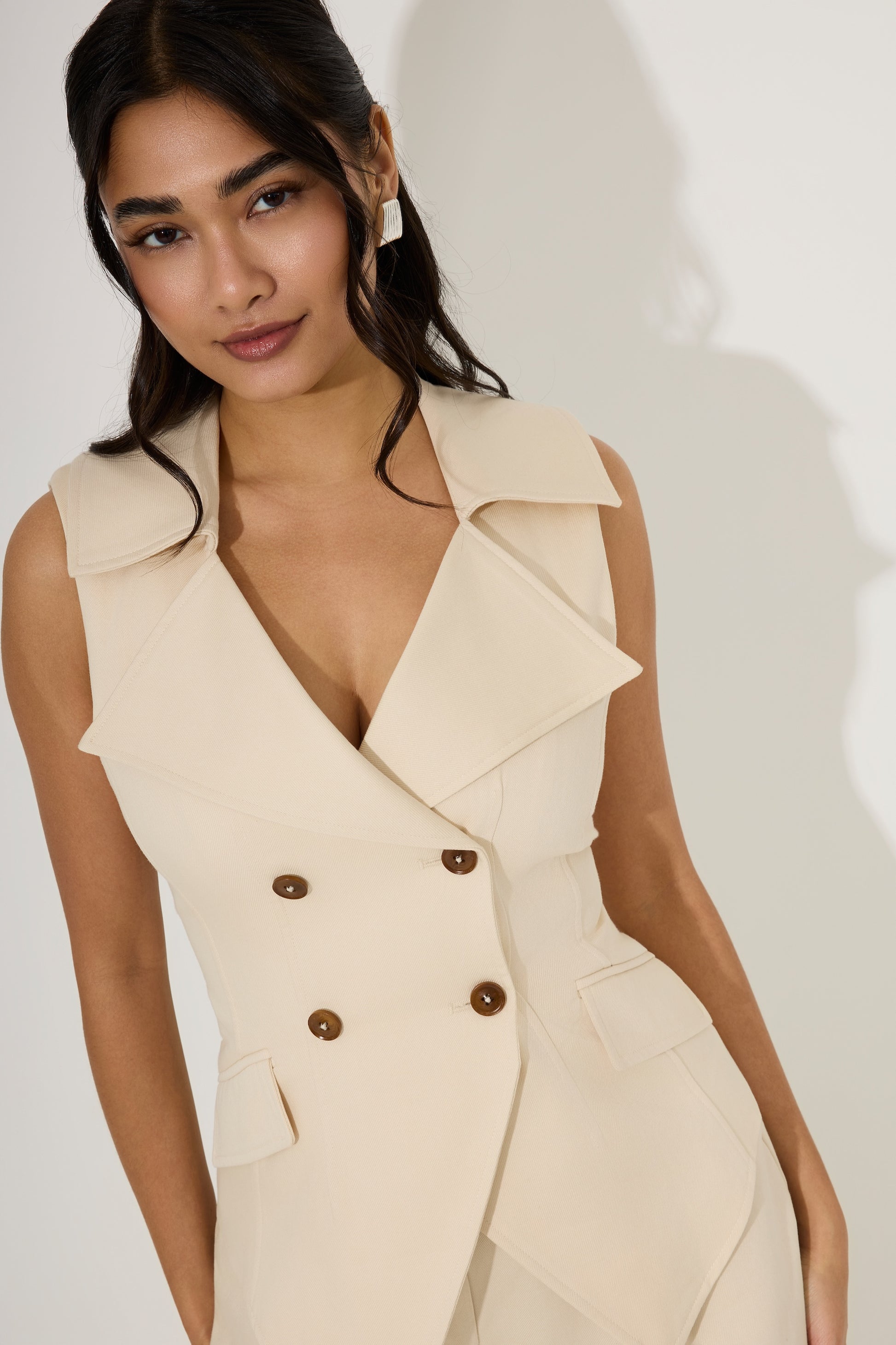 Cotton Mix Waistcoat