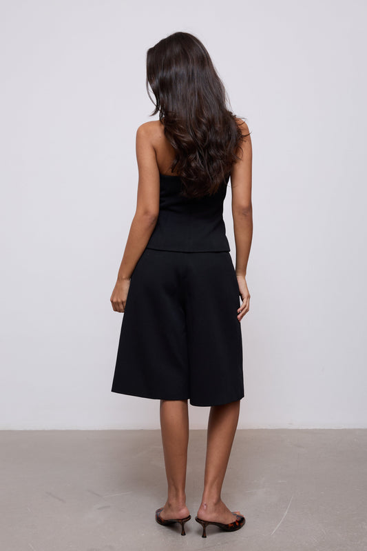 Cotton Mix Long Line Shorts