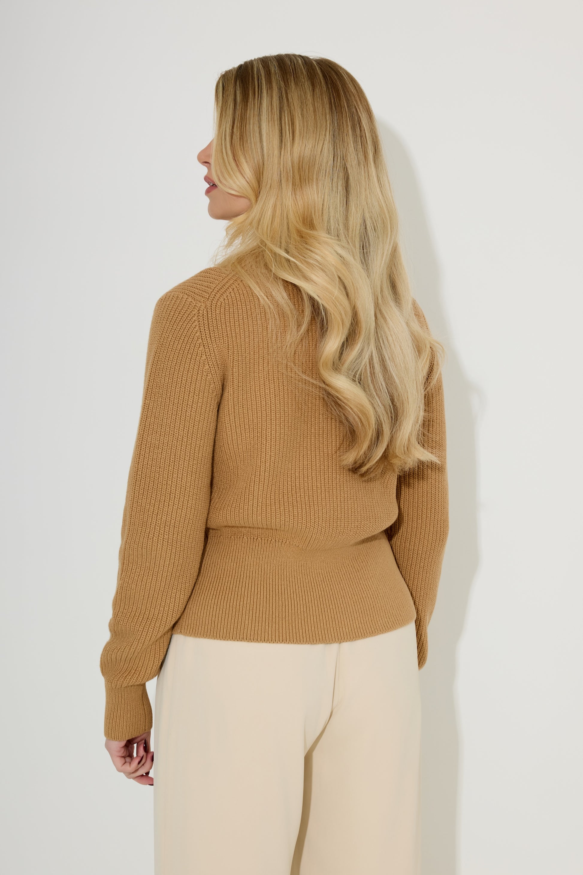 Cotton Zip Detail Cardigan