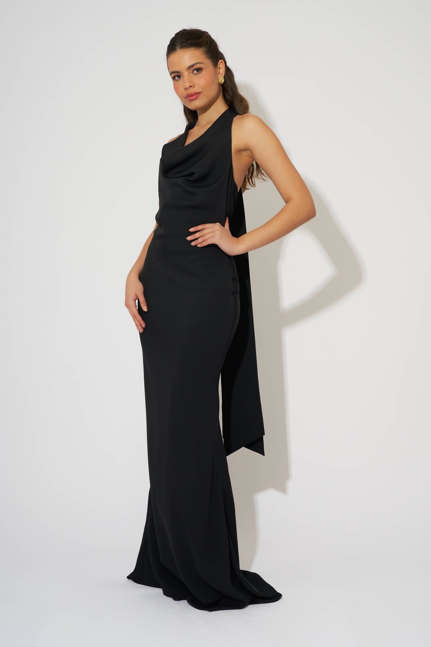 Cowl Neck Maxi Dress Odd Muse Cowl Neck Maxi Dress Odd Muse