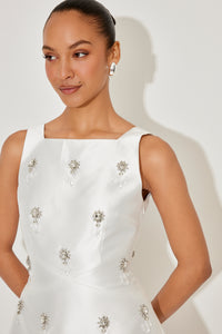 The Ultimate Muse Crystal Mini Dress
