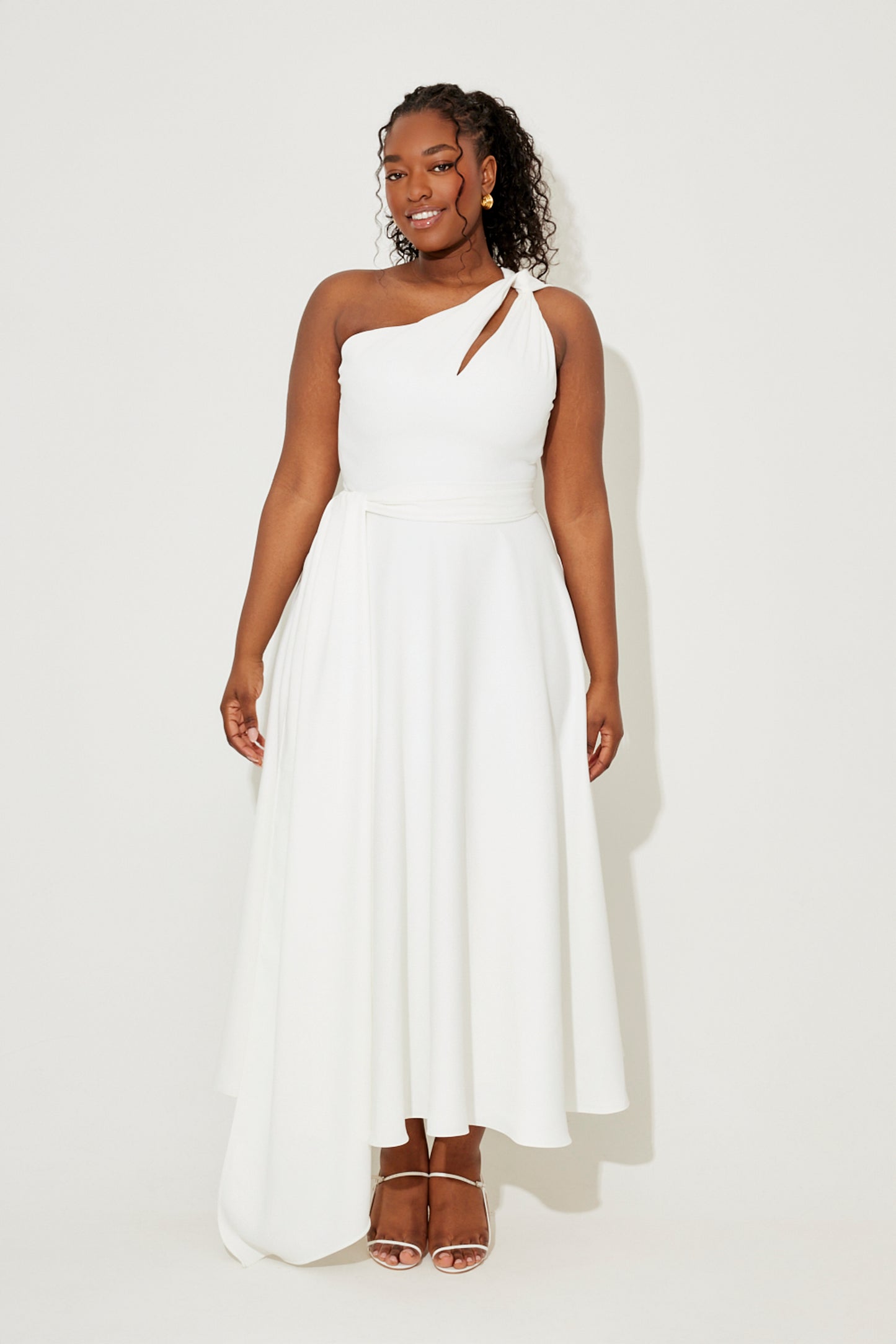 Asymmetric Midi Dress – Odd Muse