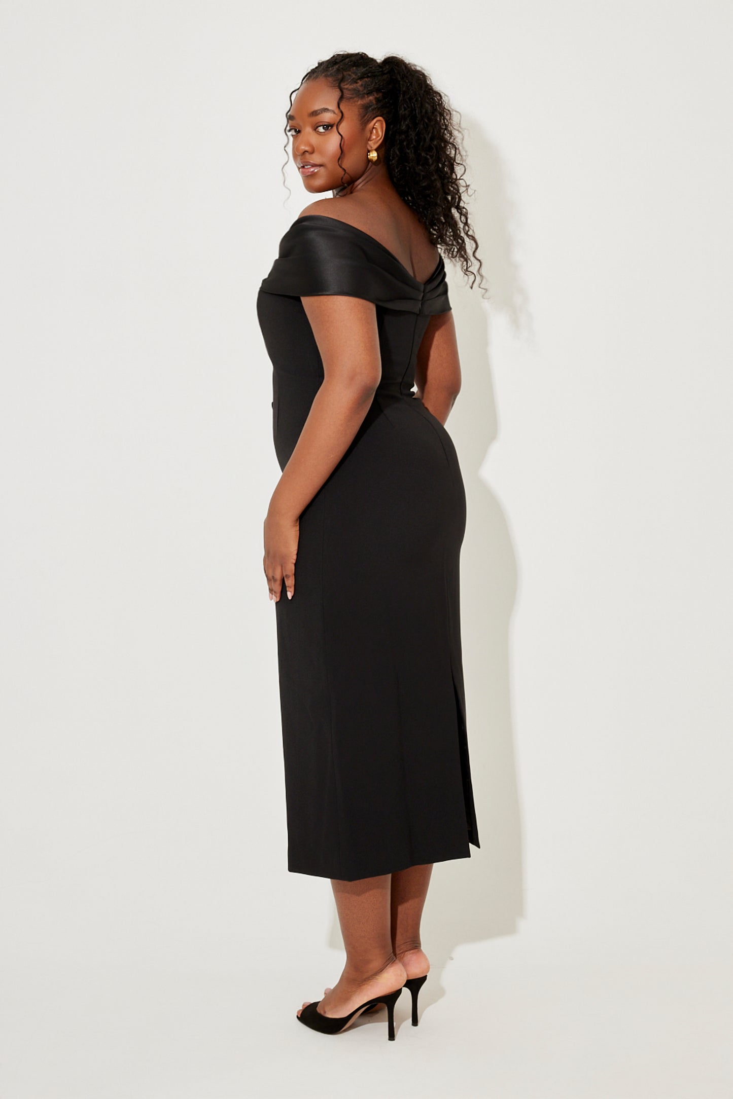 Bow Midi Dress
