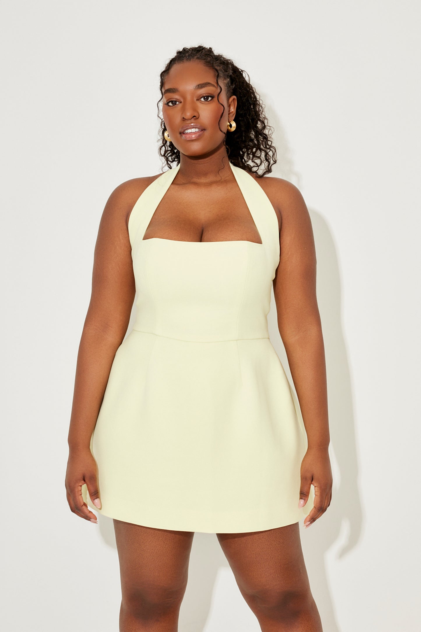 Structured Mini Dress