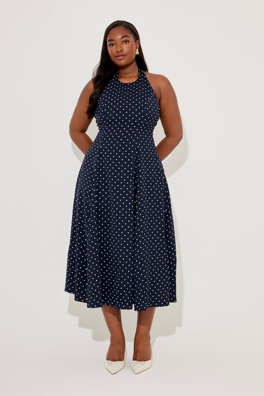 Low Back Midi Dress