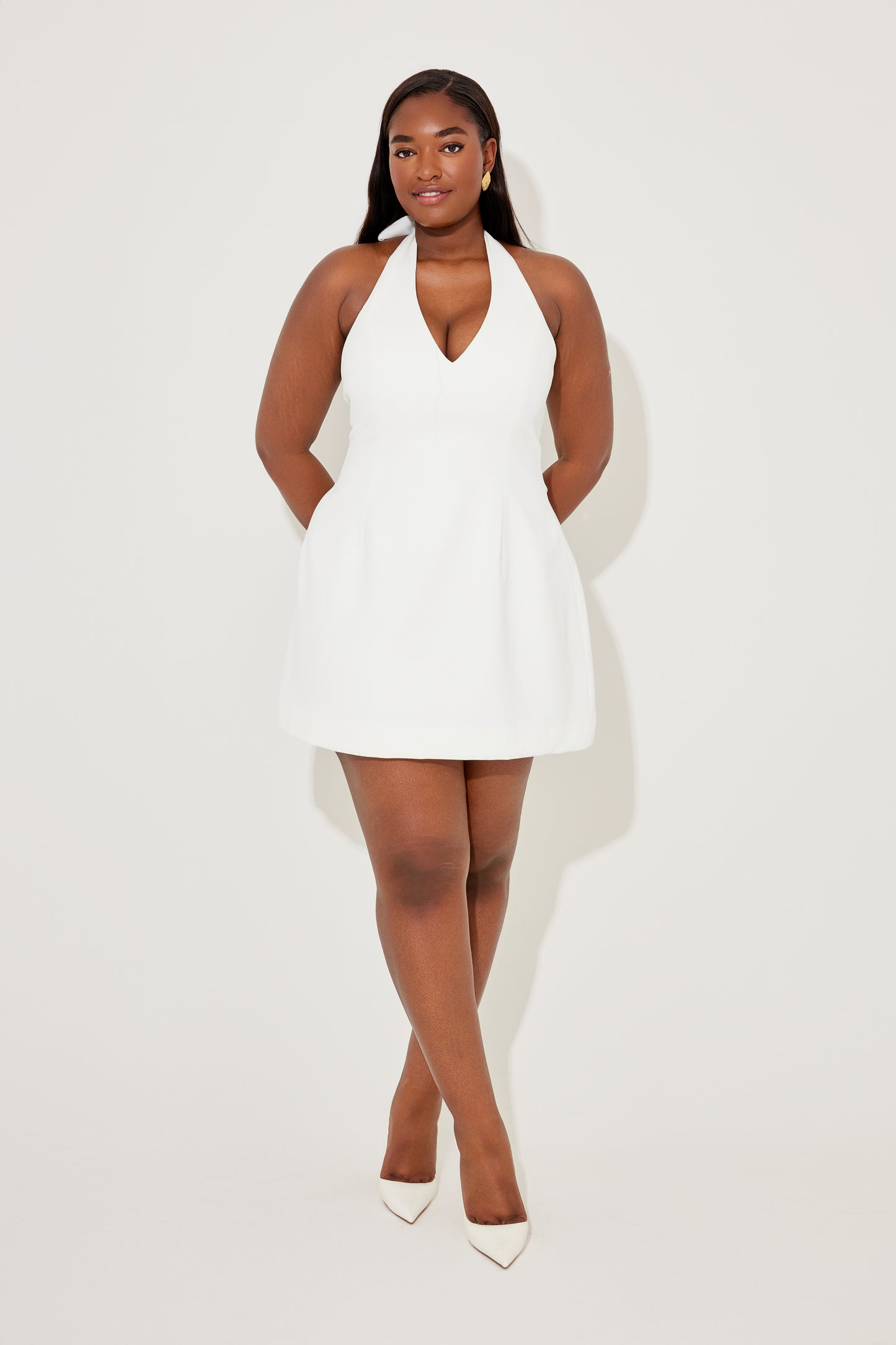 Volume Skirt Mini Dress