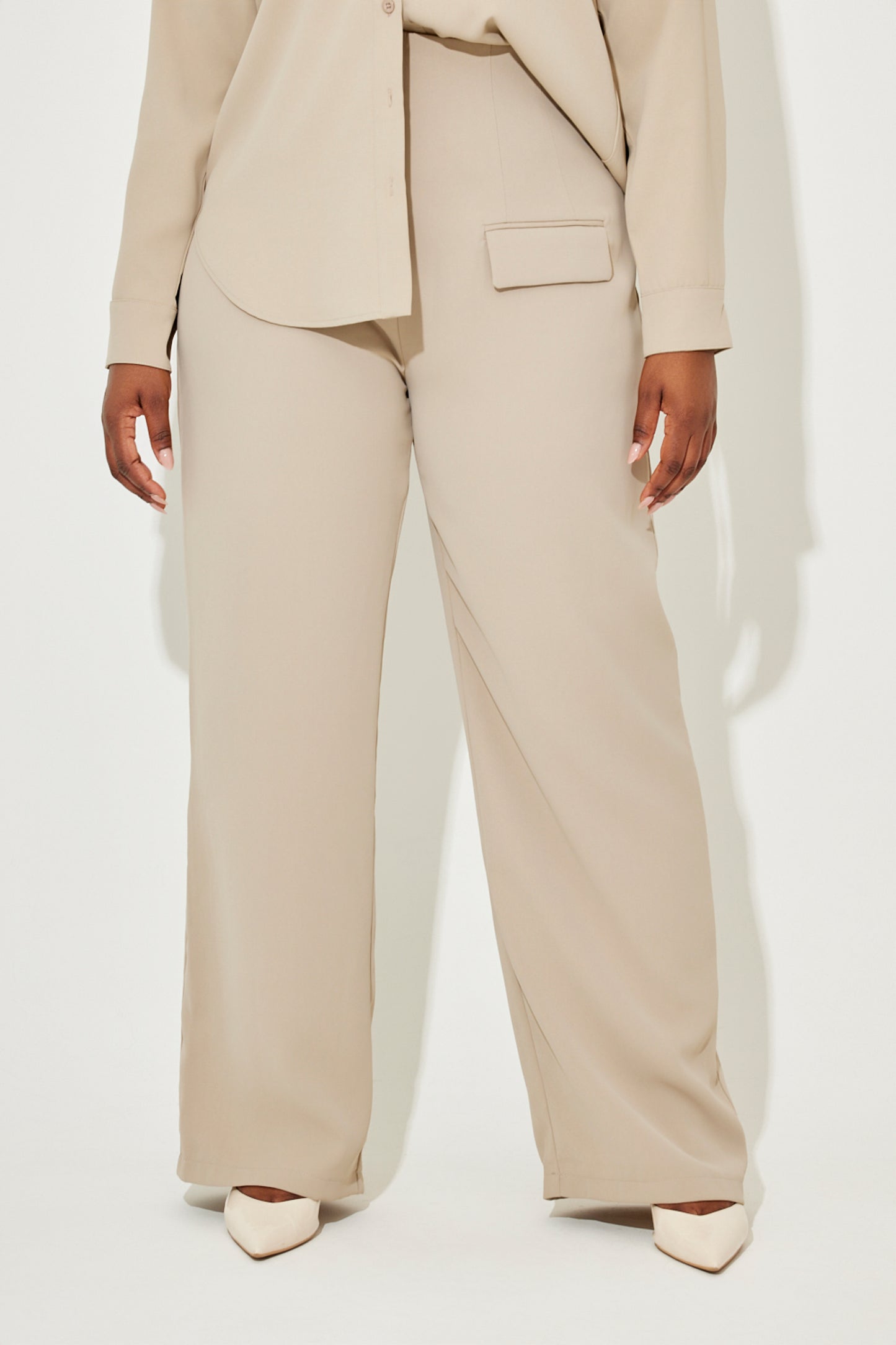Wide Leg Trousers