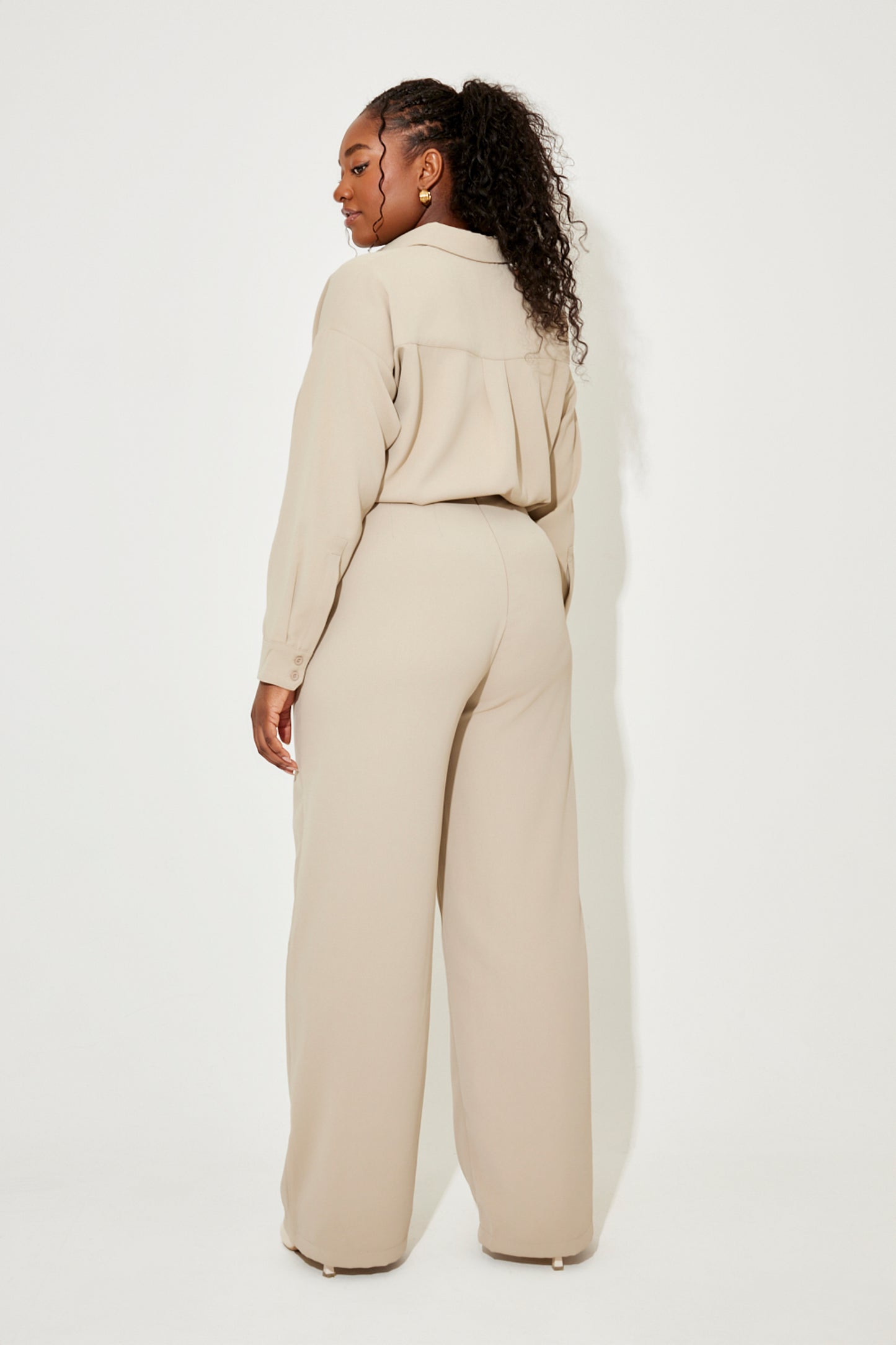Wide Leg Trousers