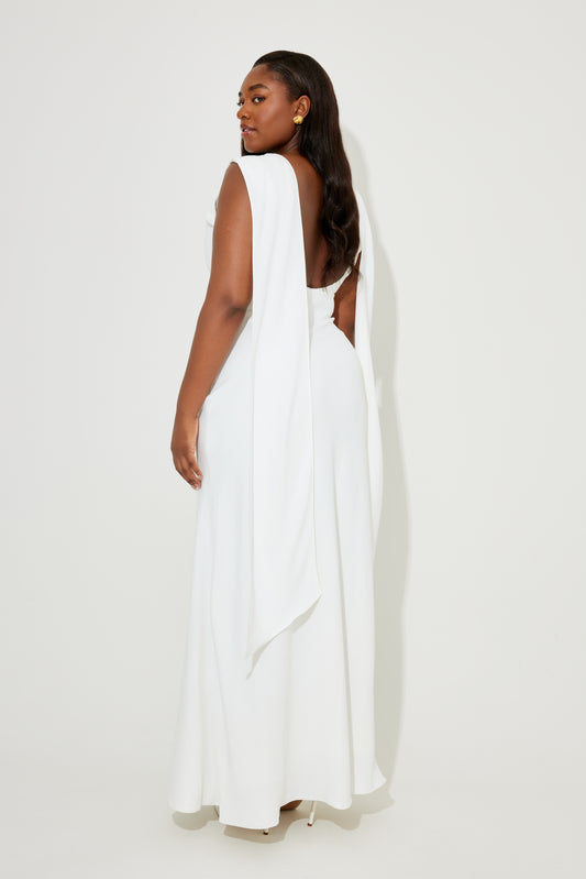 Drape Maxi Dress