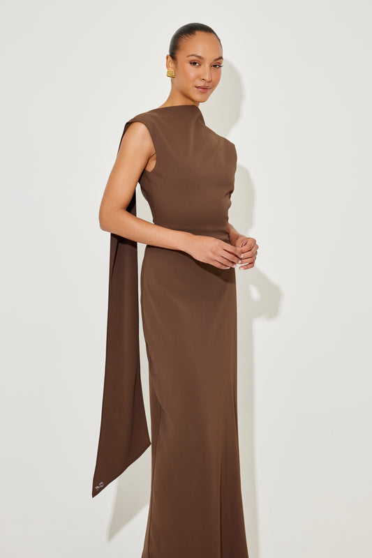 Drape Maxi Dress