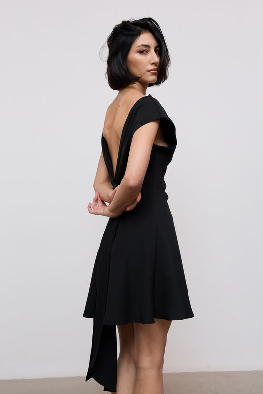 Drape Mini Dress