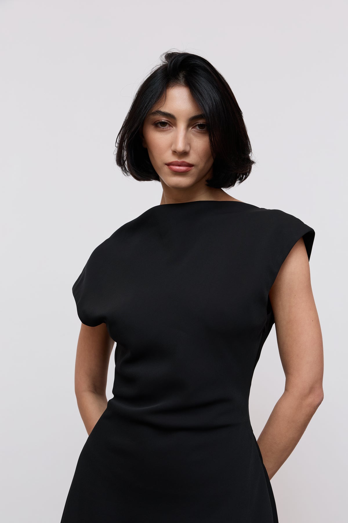 Drape Mini Dress