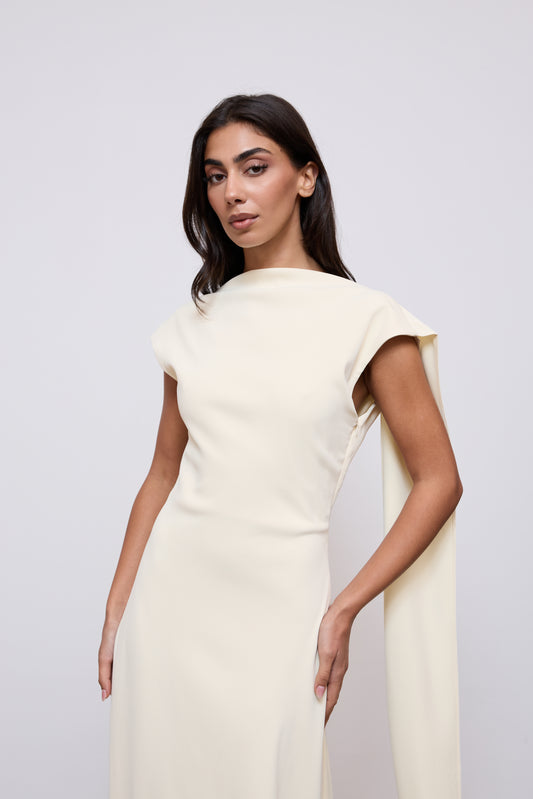 Drape Maxi Dress