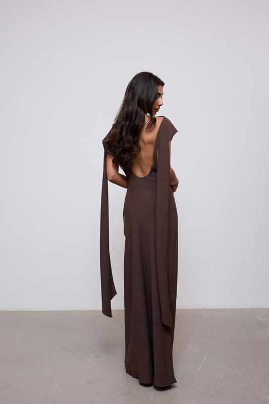Drape Maxi Dress
