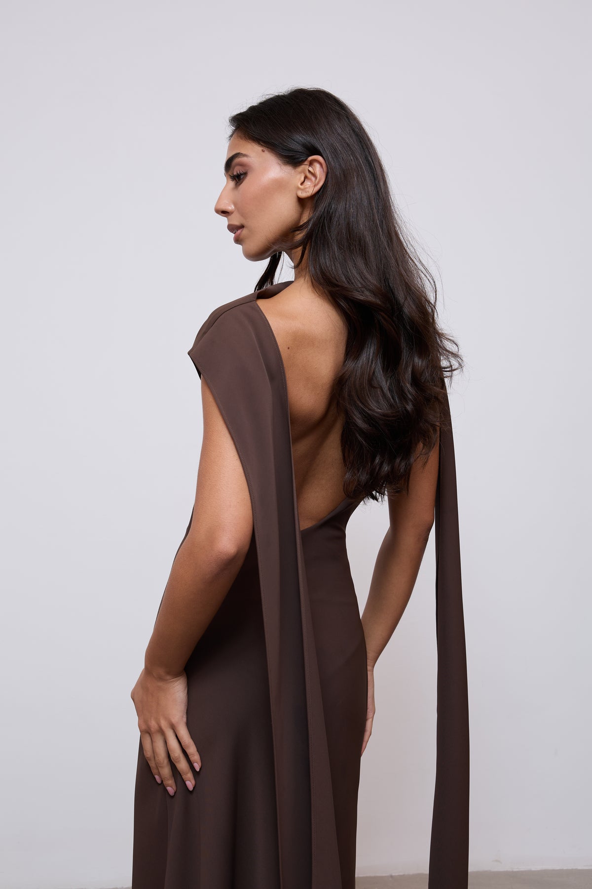 Drape Maxi Dress