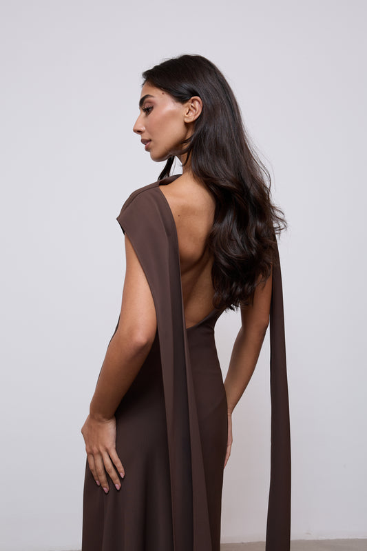Drape Maxi Dress