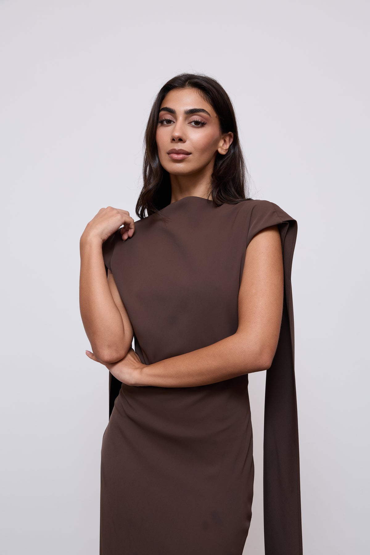 Drape Maxi Dress