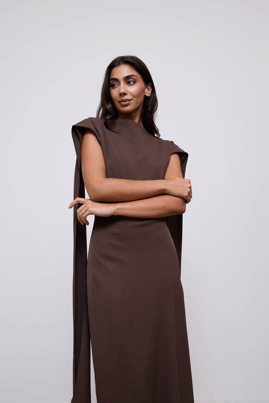 Drape Maxi Dress