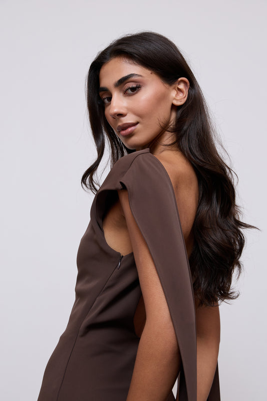 Drape Maxi Dress