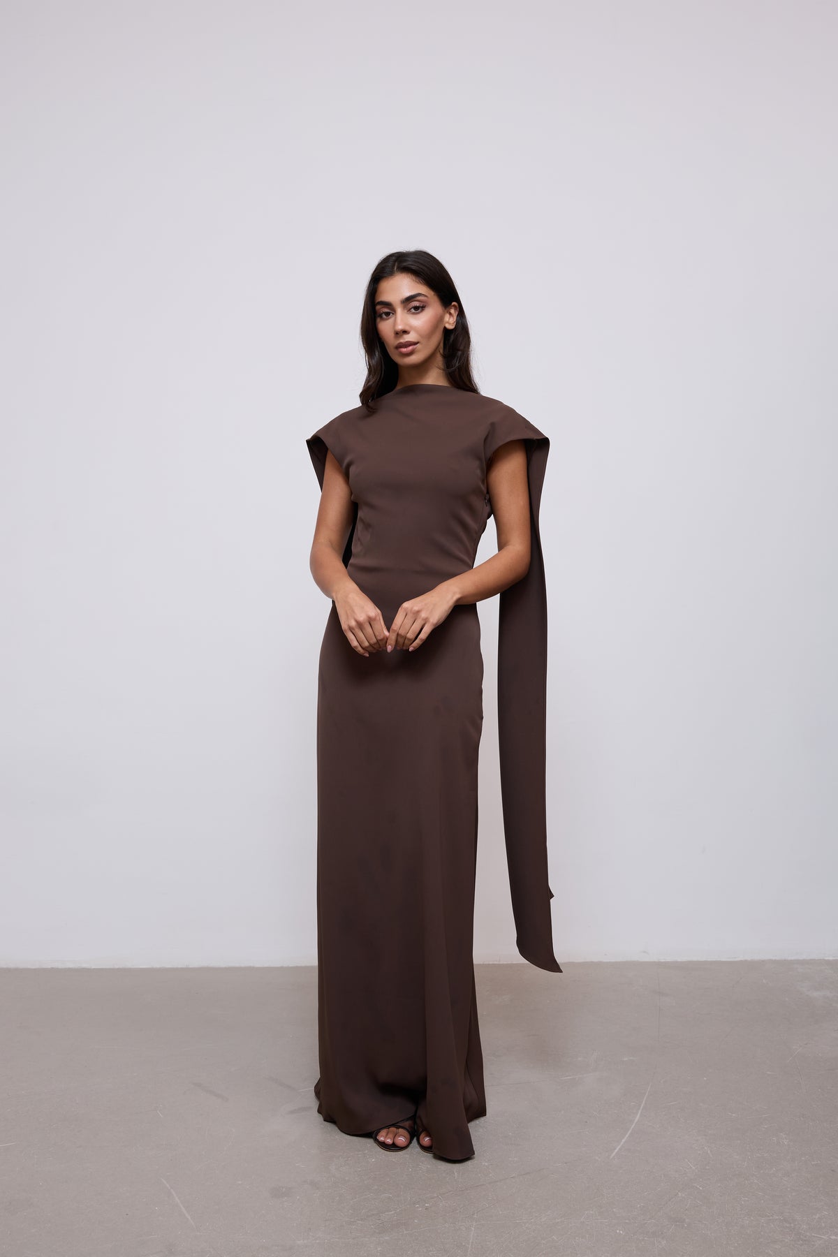 Drape Maxi Dress