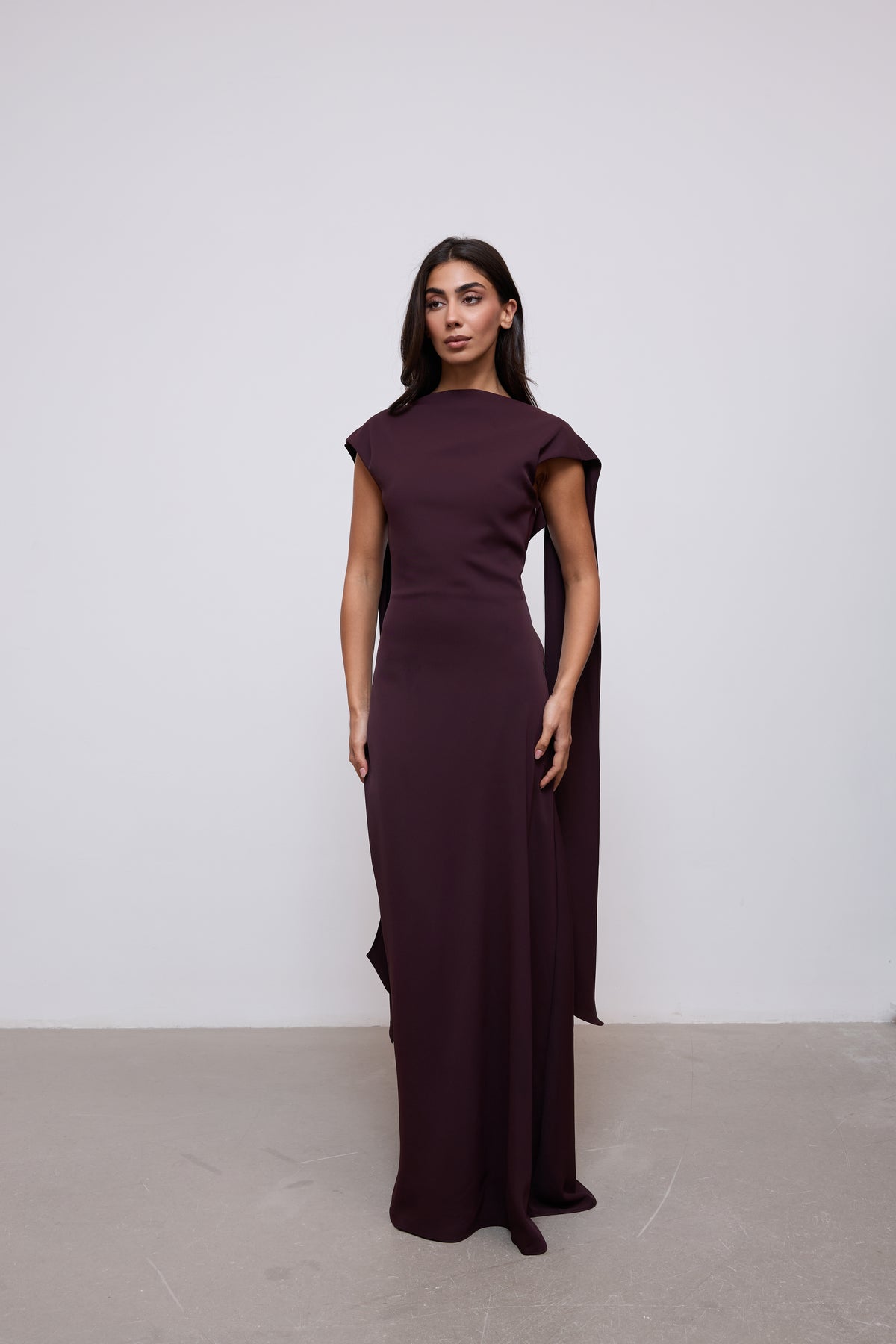 Drape Maxi Dress