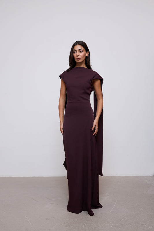 Drape Maxi Dress