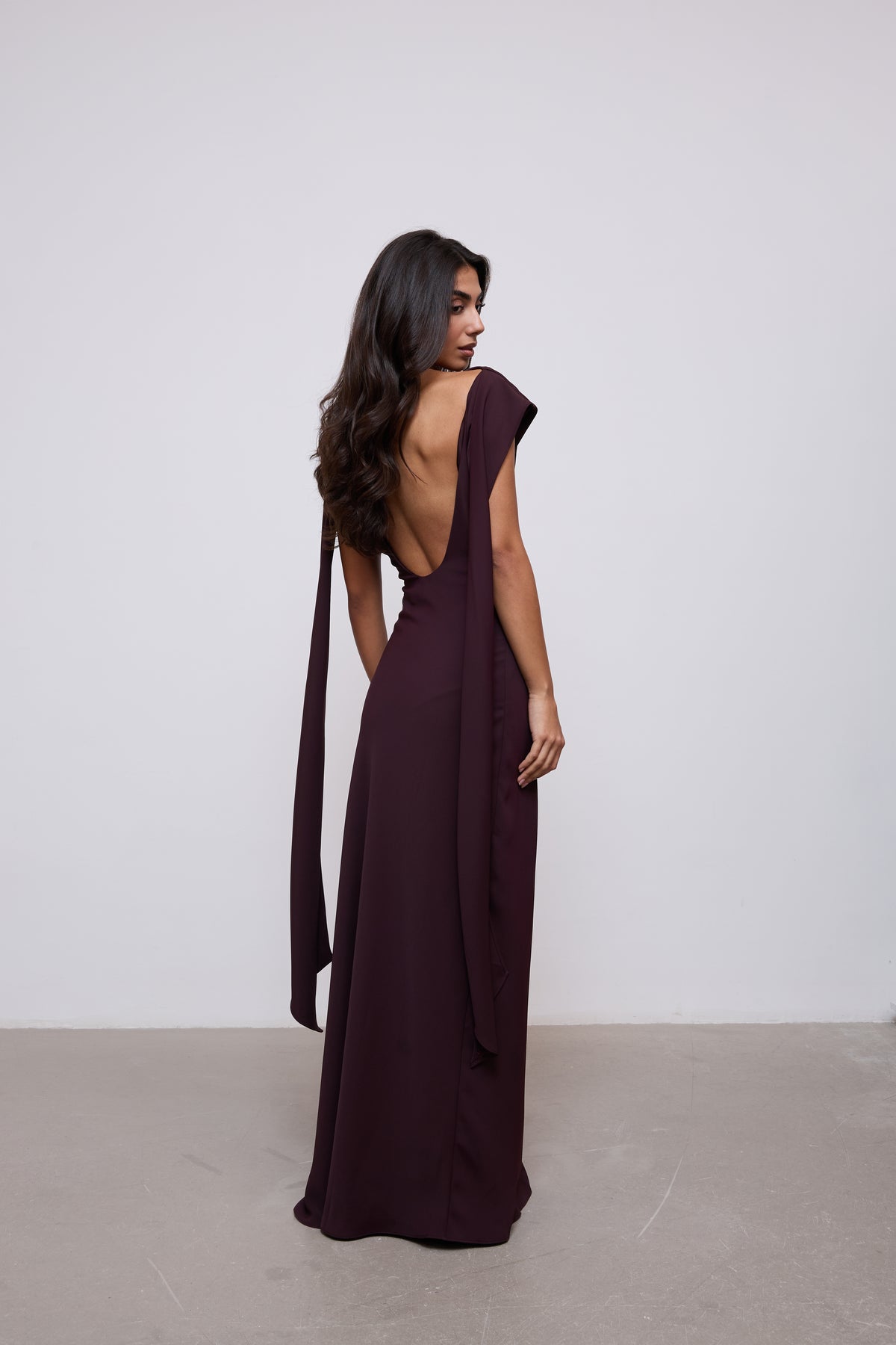 Drape Maxi Dress