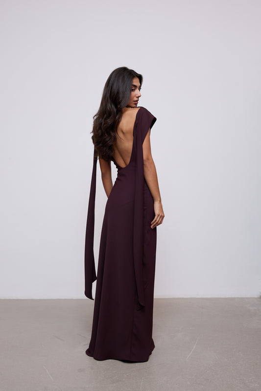 Drape Maxi Dress