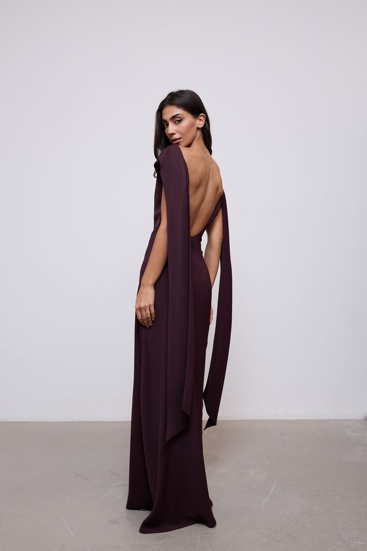 Drape Maxi Dress