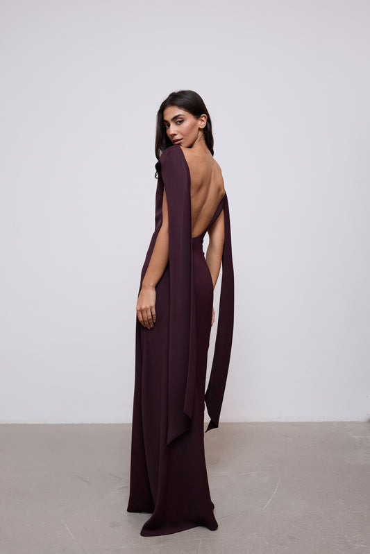 Drape Maxi Dress