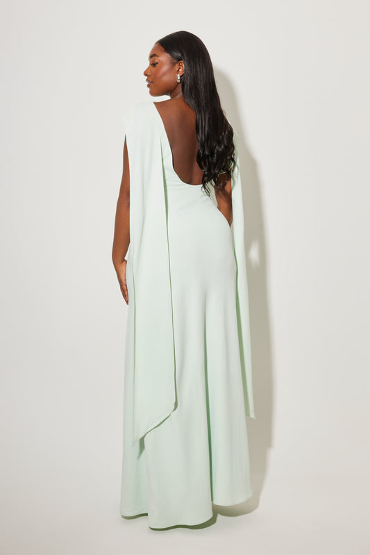 Drape Maxi Dress