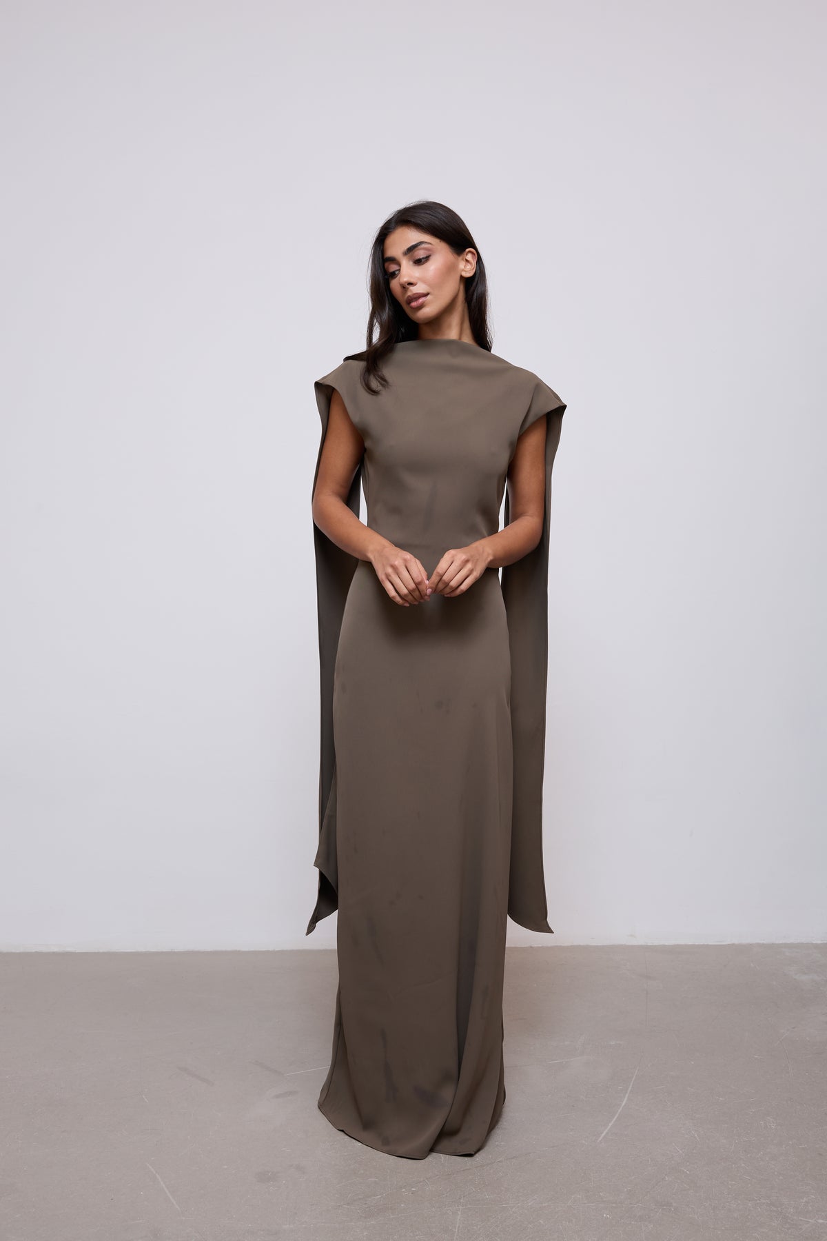 Drape Maxi Dress