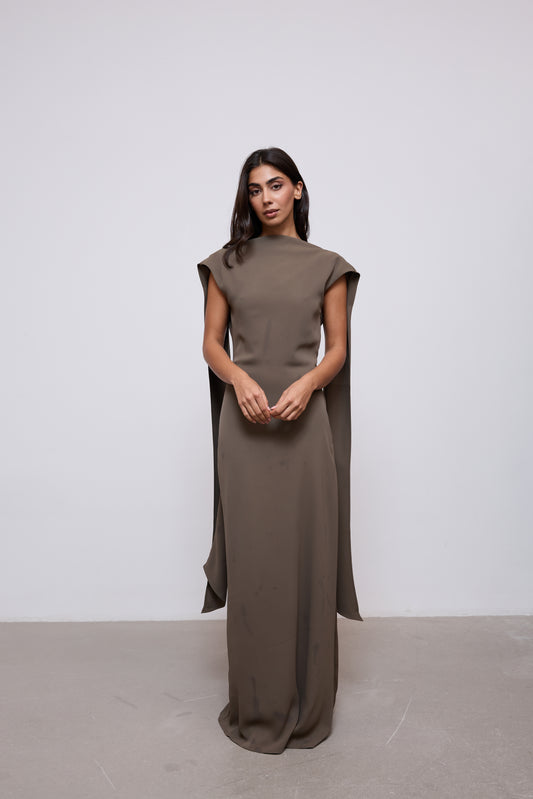 Drape Maxi Dress