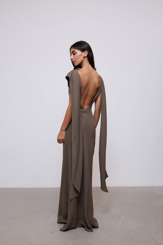 Drape Maxi Dress