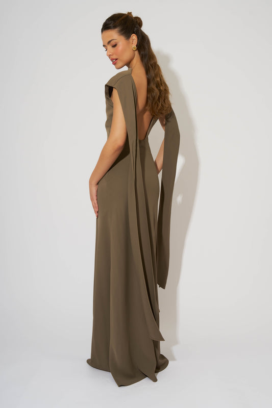 Drape Maxi Dress