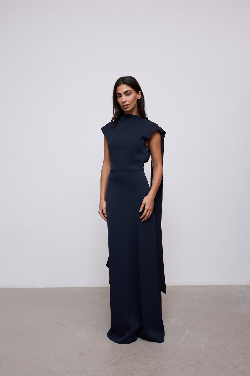 Drape Maxi Dress