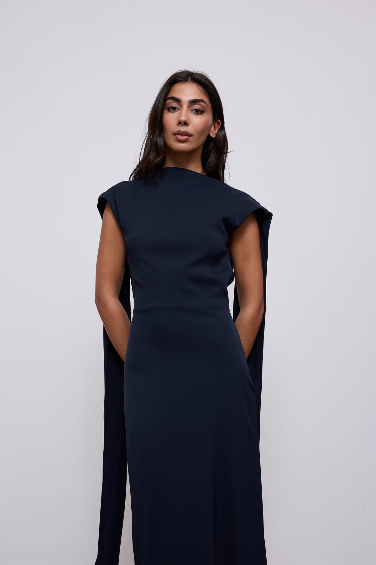Drape Maxi Dress