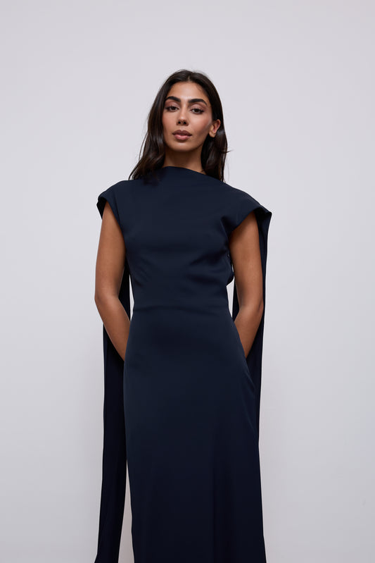 Drape Maxi Dress