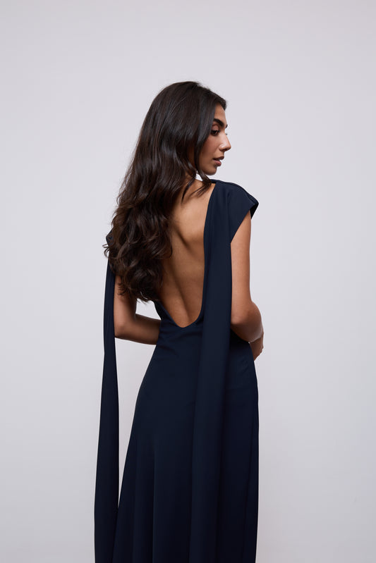 Drape Maxi Dress