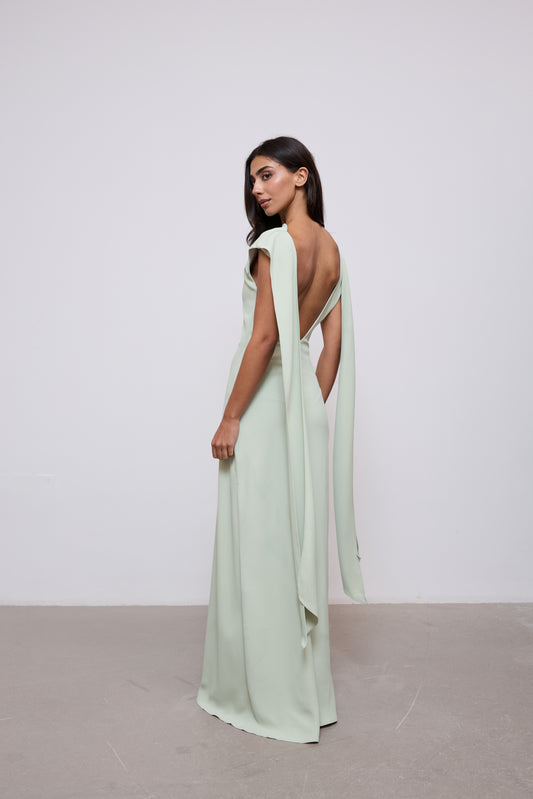 Drape Maxi Dress