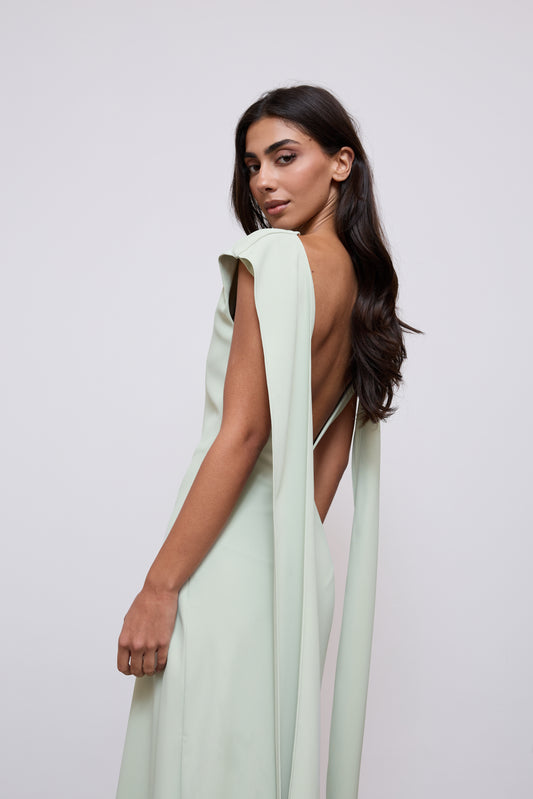 Drape Maxi Dress
