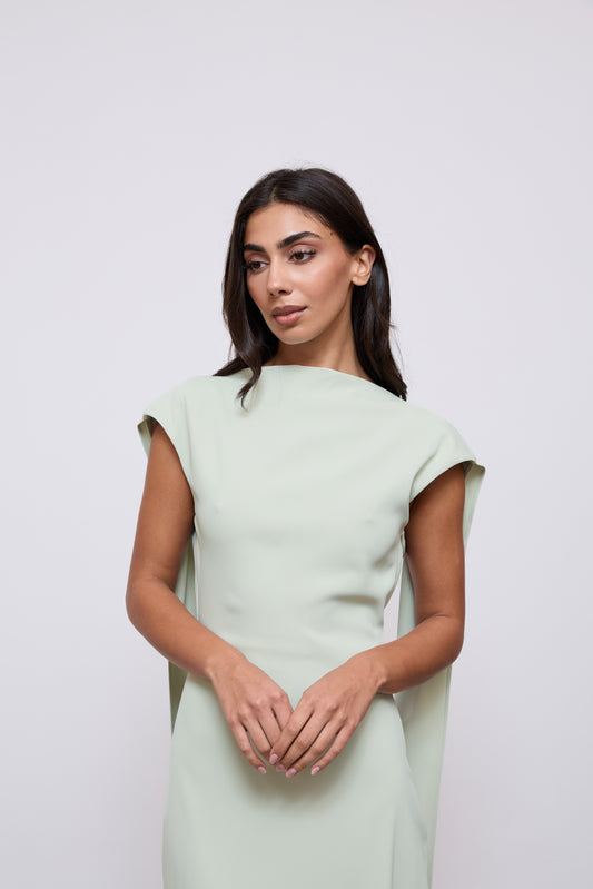 Drape Maxi Dress