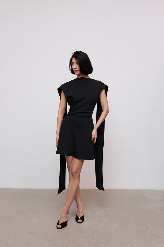 Drape Mini Dress