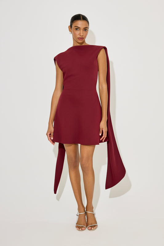 Drape Mini Dress