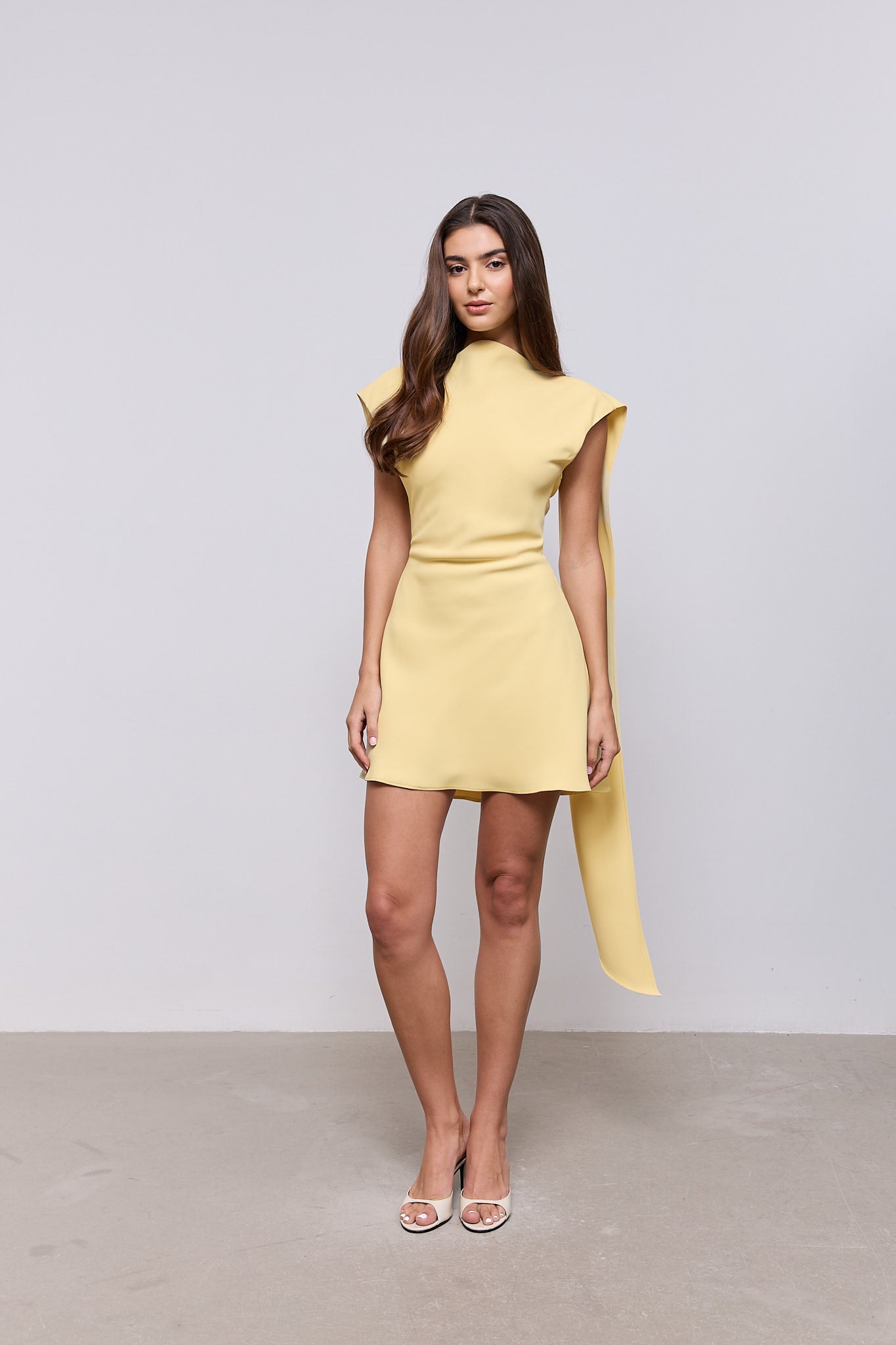 Drape Mini Dress
