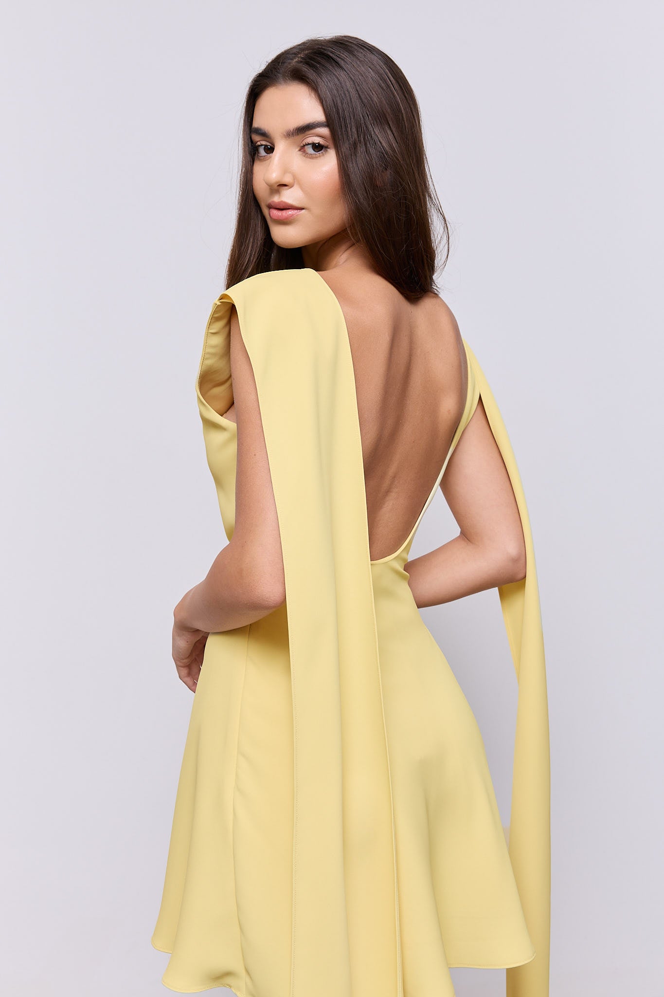 Drape Mini Dress
